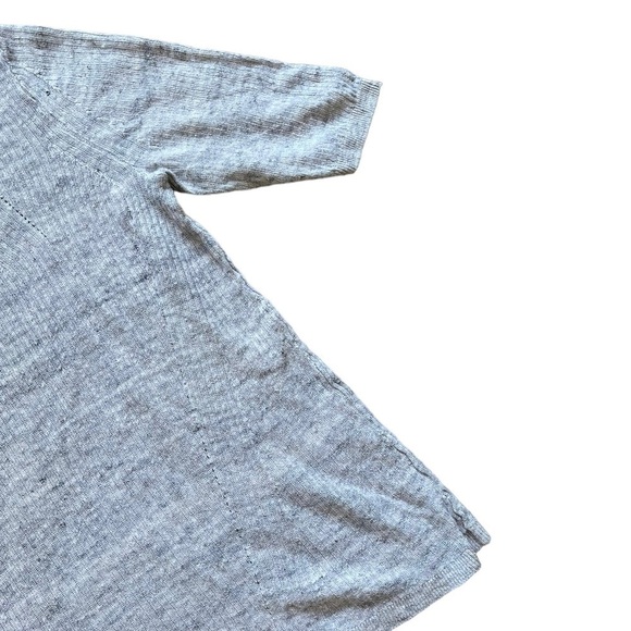 Ann Taylor Grey 3/4 Sleeve Lightweight Sweater | Women’s S - Picture 2 of 7
